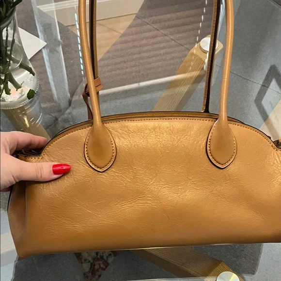 Coach Brown Leather Shoulder Bag - Picture 5 of 8